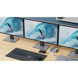 Docking Hyper Hdg212b Usb 3.2 Gen 2 (3.1 Gen 2) Type-C Plata