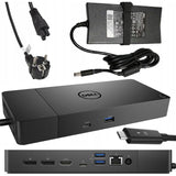 Docking Station Reacondicionado Dell Wd19  180w Negro 3 Usb-C 2 Dp 1 Hdmi 3 Usb 3.0 Rj45 Thunderbolt 3.0 Con Cargador 180w  K20a K20a001