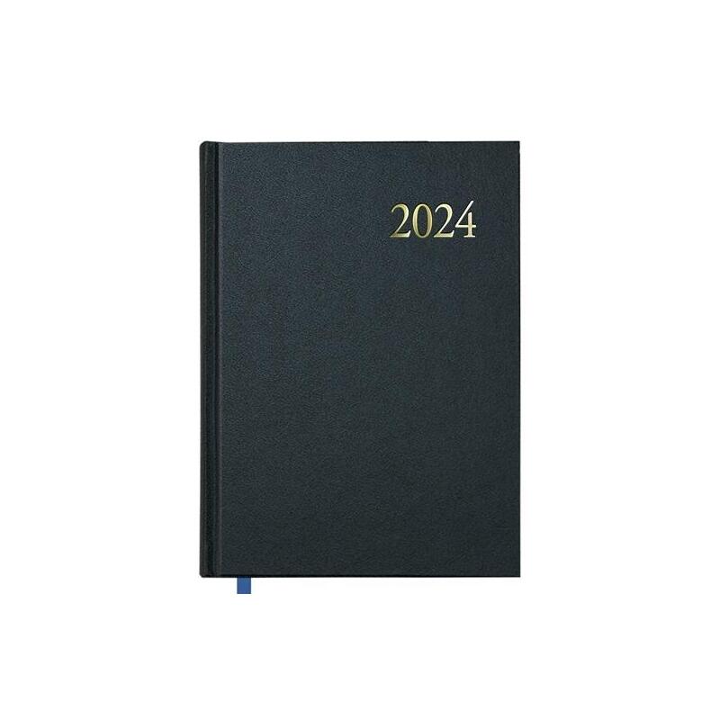 Dohe Agenda Anual Segovia 14x20cm S/V Negro Catalán 2024