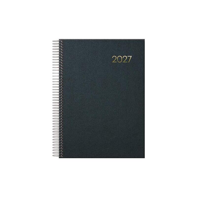 Dohe Agenda Anual Segovia Espiral 14x20cm Sv Negro 2027