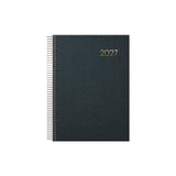 Dohe Agenda Anual Segovia Espiral 14x20cm Sv Negro 2027