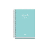 Dohe Agenda Escolar Basic Serenity A5 Espiral Dp Cartón Forrado Verde 2026-2027