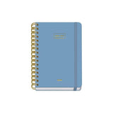 Dohe Agenda Escolar Premium A5 Espiral Doble Sv Cartón Forrado Azul 2026-2027
