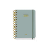 Dohe Agenda Escolar Premium A5 Espiral Doble Sv Cartón Forrado Verde 2026-2027