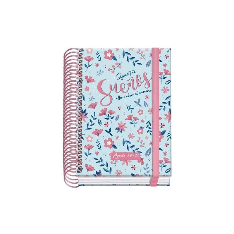 Dohe Agenda Escolar Prime A6 Espiral Dp Blossom 2025-2026