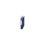 Dohe Archivador Cartón Rigido Forrado Pp Palanca Folio Lomo Estrecho Rado Azul