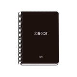 Dohe Basic Element Agenda Escolar 26/27 - Formato A5 - Semana Vista - Papel Offset Ahuesado 70g - Cubierta De Carton