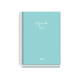 Dohe Basic Serenity Agenda Escolar 26/27 - Formato A5 - Semana Vista - Papel Offset Ahuesado 70g - Cubierta De Carton