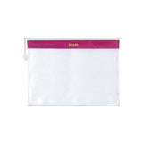 Dohe Bolsa Cremallera Pvc - 32x24mm - Ideal Para Documentos A4 - Resistente Y Duradera