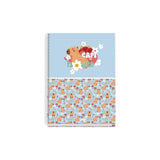 Dohe Capi Flower Cuaderno De Espiral Metalica - Formato A4 - 100 Hojas Offset De 90g - 5x5mm - Microperforadas - Banda