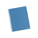 Dohe Carpeta Con 20 Fundas Tamaño A4 - Tapa De Polipropileno Opaco 800 Micras - Fundas Transparentes 80 Micras -