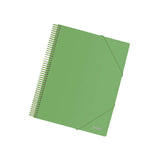 Dohe Carpeta Con 30 Fundas Tamaño A4 - Tapa De Polipropileno Opaco De 800 Micras - Fundas Transparentes De 80 Micras -