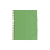 Dohe Carpeta Con 40 Fundas Tamaño A4 - Tapa De Polipropileno Opaco De 800 Micras - Fundas Transparentes De 80 Micras -