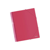 Dohe Carpeta Con 40 Fundas Tamaño A4 - Tapa De Polipropileno Opaco De 800 Micras - Fundas Transparentes De 80 Micras -