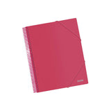 Dohe Carpeta Con 40 Fundas Tamaño A4 - Tapa De Polipropileno Opaco De 800 Micras - Fundas Transparentes De 80 Micras -