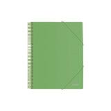 Dohe Carpeta Con 40 Fundas Tamaño A4 - Tapa De Polipropileno Opaco De 800 Micras - Fundas Transparentes De 80 Micras -