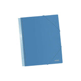 Dohe Carpeta Con 40 Fundas Tamaño A4 - Tapa De Polipropileno Opaco De 800 Micras - Fundas Transparentes De 80 Micras -