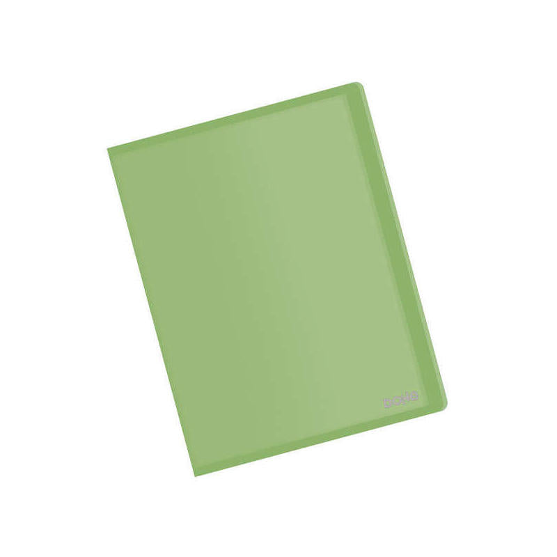 Dohe Carpetas Con Fundas Din A4 - Tapa Flexible De Polipropileno - Fundas Transparentes Soldadas Al Lomo