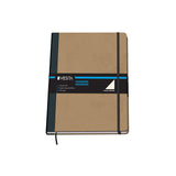 Dohe Cuaderno Cartone Con Puntas Redondeadas - 96 Hojas De Papel Ahuesado De 80gr - Tapa En Tres Piezas Con Lomera De