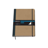 Dohe Cuaderno Cartone Con Puntas Redondeadas - 96 Hojas De Papel Ahuesado De 80gr - Tapa En Tres Piezas Con Lomera De