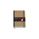 Dohe Cuaderno Cartone Con Puntas Redondeadas - 96 Hojas De Papel Ahuesado De 80gr - Tapa En Tres Piezas Con Lomera De