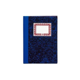 Dohe Cuaderno Cartoné Índice 80h Rayado Horizontal Cuarto Azul
