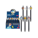 Dohe Expositor De 24 Portaminas Recargable - Cuerpo De Plastico - Mina De Grafito De 0.5mm - Punta Metalica Retractil -