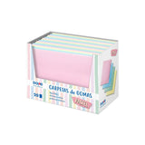 Dohe Expositor De Carpetas De Gomas Tamaño A4 - 20uds - Polipropileno De 600 Micras - Colores Surtidos