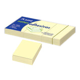 Dohe Pack De 3 Blocs De 100 Notas Reposicionables - Tamaño 37,5x50mm - Papel De 75gr - Ideal Para Oficina Y Escuela -