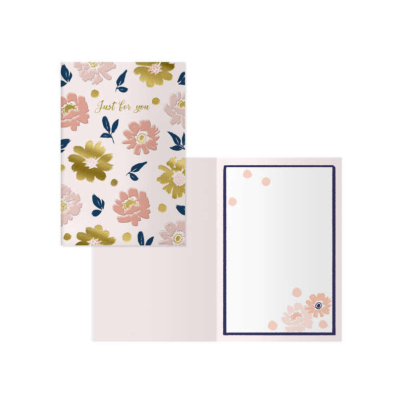 Dohe Pack De 6 Tarjetas De Felicitacion - 11.5x17cm - Impresion A Todo Color - Estampaciones Con Pelicula De Color -