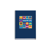 Dohe Playmobil Cuaderno Espiral A4 100 Hojas Microperforadas Cuadricula 5mm - Tapa Dura Carton Forrado - Bandas De Color