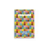 Dohe Playmobil Unite As One Cuaderno Espiral Folio 80 Hojas Cuadricula 4mm Con Margen - Tapa Rigida Impresa A Todo