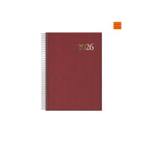 Dohe Segovia Agenda Anual Espiral En Catalan - Dia Pagina - Sabado Y Domingo Misma Pagina - Tamaã±O 14x20cm - Color