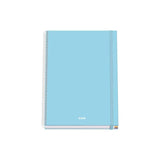 Dohe Serenity Cuaderno Espiral A4 100 Hojas Microperforadas Cuadricula 5mm - Tapa Dura Carton Forrado - Cierre De Goma