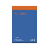 Dohe Talonario De Facturas - Cuarto Natural - 50x3 Hojas Autocopiativas - Triplicado