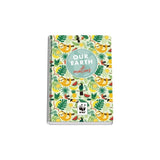 Dohe Wwf Tropic Cuaderno Espiral Folio 80 Hojas Cuadricula 4mm Con Margen - Tapa Rigida Impresa A Todo Color Y