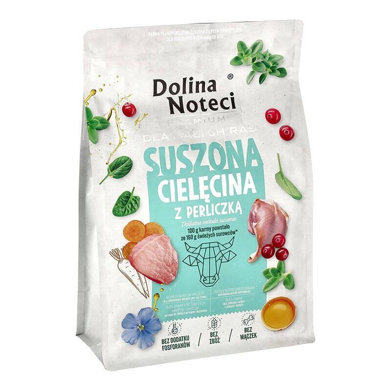 Dolina Noteci Premium Small Breeds Veal With Guinea Fowl - Alimento Seco Para Perros - 3kg