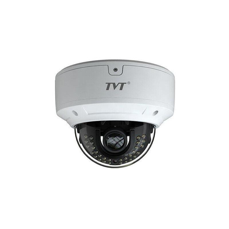 Domo Antivandálico Tvt 4en1 4k 8mpx Ir30m Lente Motorizada 3,2-12mm