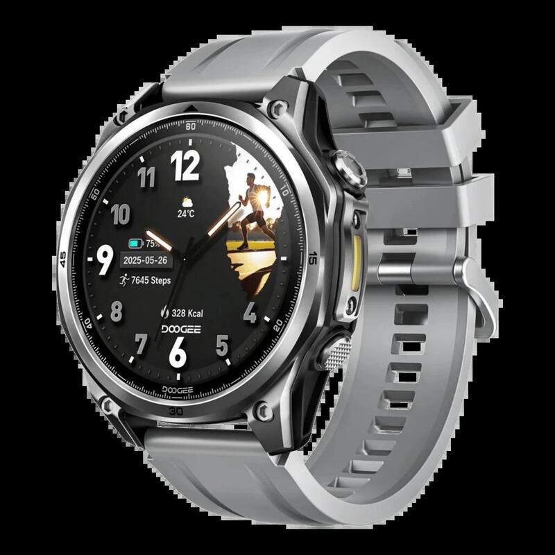Doogee Anywise W1 Lite 5atm Water-Resistant Smartwatch Titanium