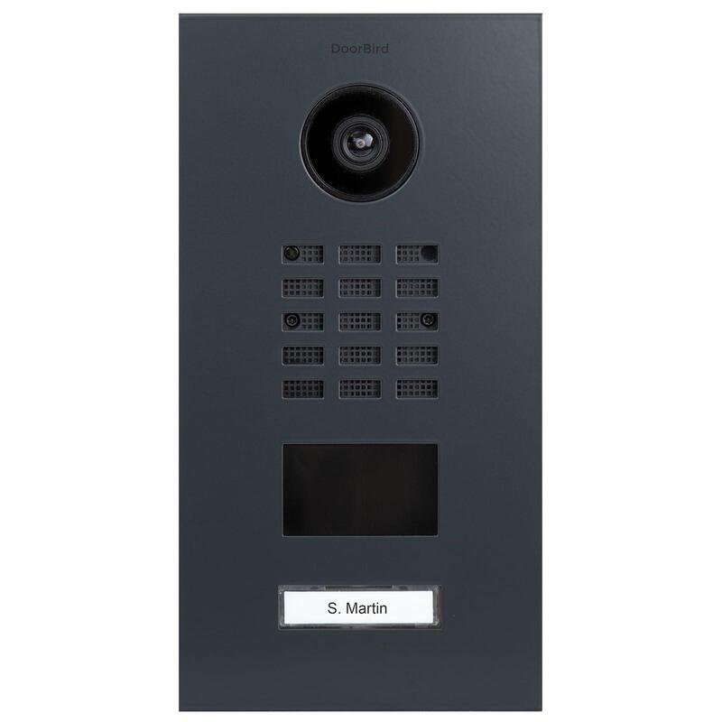 Doorbird D2101v Ip Video Türstation V2a Edelstahl, Ral 7016