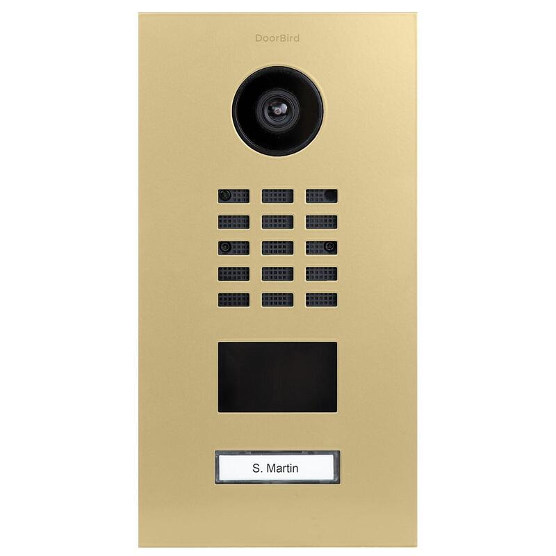 Doorbird D2101v Ip Video Türstation V4a Edelstahl, Ral 1001