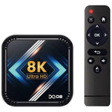 Dq08 8k Rk3528 2gb/16gb Wifi Dual Android 13 Negro - Android Tv