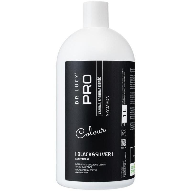 Dr Lucy Black & Silver - Champú Para Pelaje Oscuro Para Perros - 1l