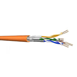 Draka Cable De Instalación Uc900 Hs23, Cat 7, S/Ftp, Pimf, Naranja, 50 M Ring