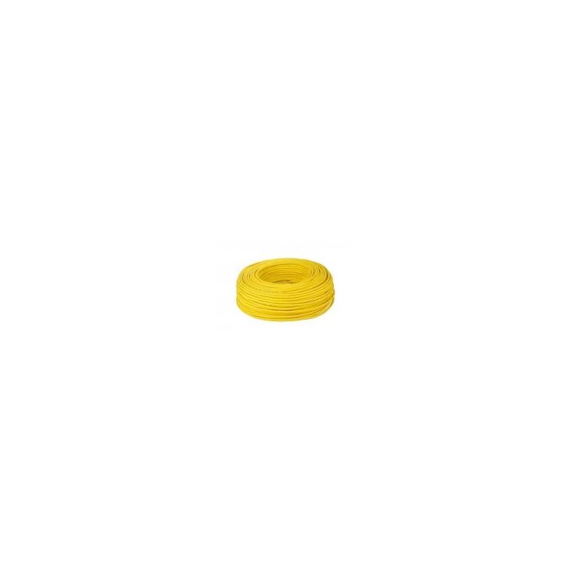 Draka Cable De Red Uc900 Flex, Cat 7, S/Ftp, Pimf, Amarillo,1000m Trommel