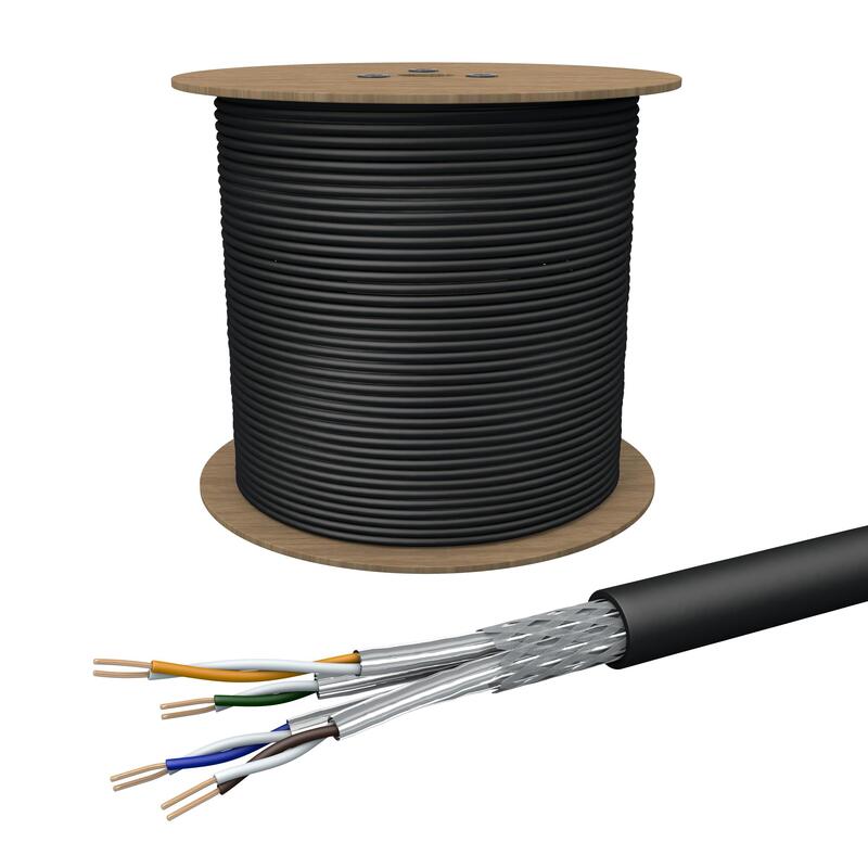 Draka Greenconnect Cat7 S Ftp Outdoor Pe Línea De Datos 4x2xawg23 500m Tambor