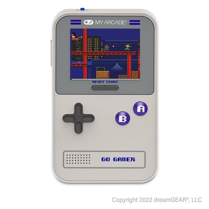 Dreamgear My Arcade Go Gamer Classic (300 In 1) Gray & Purple