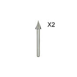Dremel Hoja De Fresado De Alta Velocidad De 6,4 Mm (125), Cortador De Fresado 26150125ja