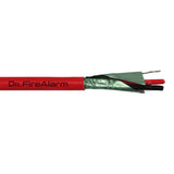 Drfirealarm Fire2x1.5-Lszh Rollo 100m De Cable Manguera Rojo Flexible Trenzado 2 Hilos Apantallado Lszh (2x1.5) Cpr