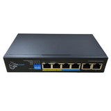 Drnet Csfe06-4p-60w Switch Poe 4 Puertos 10/100 + 2 Uplink 10/100 60w No_gestionable